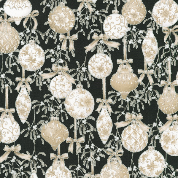 Robert Kaufman - Holiday Flourish - Taupe Colourstory