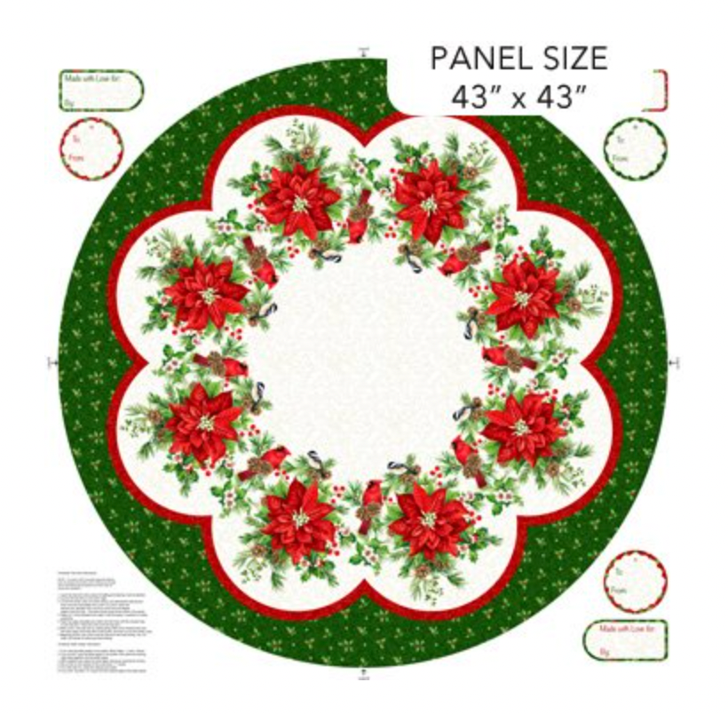 Yuletide Traditions - Treeskirt Panel