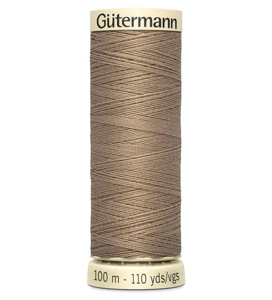 Gütermann-Polyester Thread-100m/110y-Dove Beige