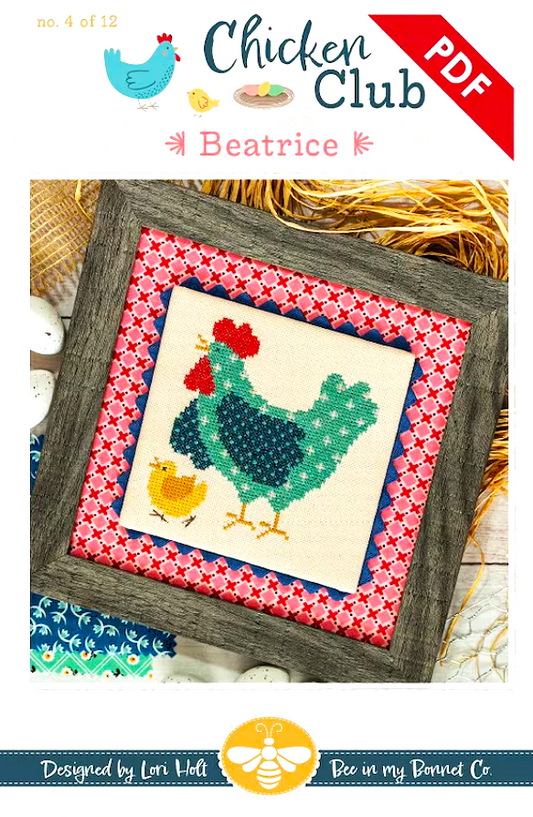 Chicken Club - Cross Stitch Pattern