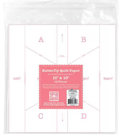 Lori Holt 10" Butterfly Quilt Paper