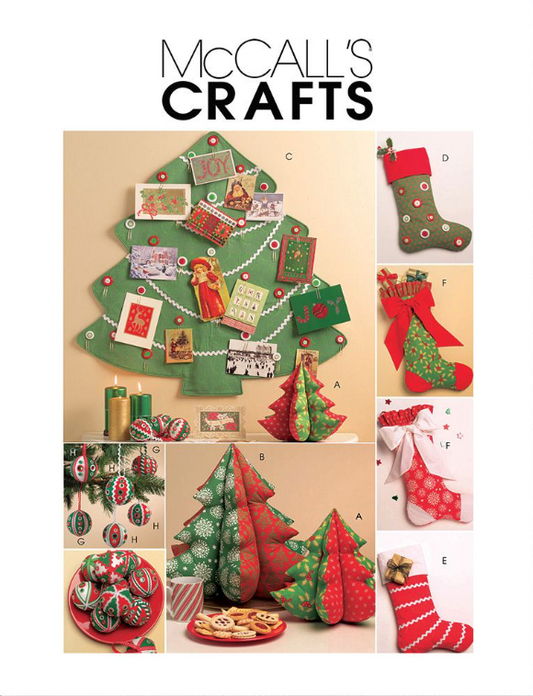 McCall’s Crafts - Holiday Decorations Pattern Packet
