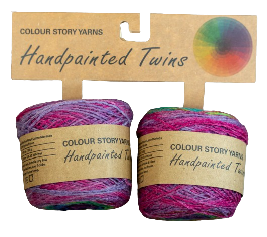 Estelle Yarns - Colour Story Yarns - Handpainted Twins Sock Yarn