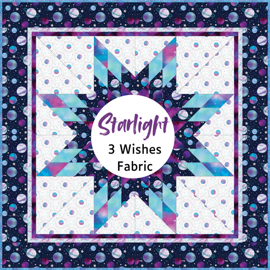 3 Wishes Fabric - Starlight