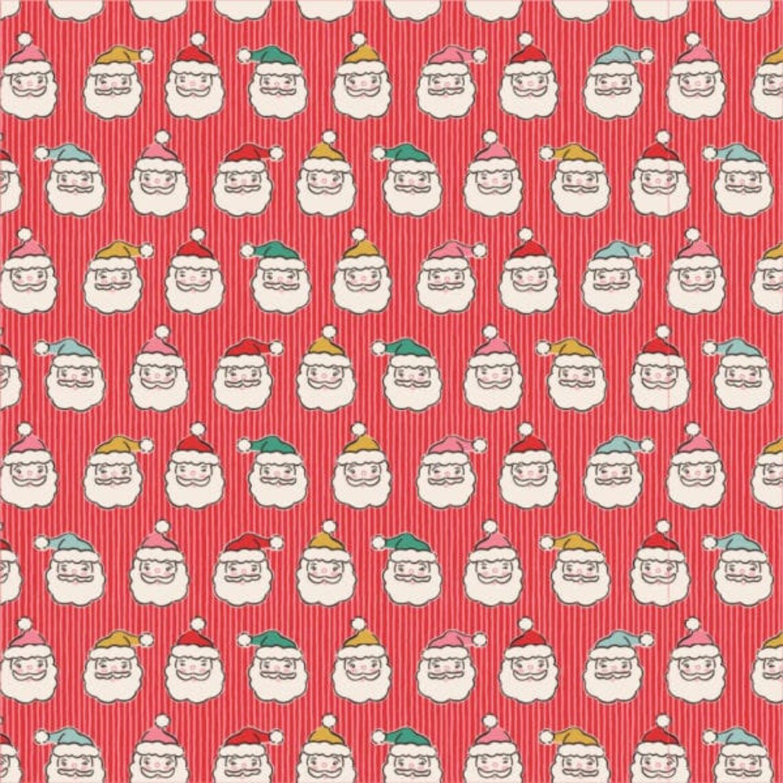 TrendTex - Oh What Fun By Poppie Cotton - Red