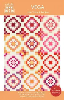 Vega Pattern by Quilt Cakes (crib, throw and bed sizes)