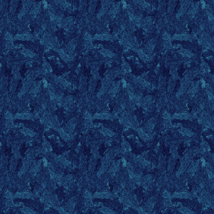 Camelot Fabrics - Rhapsody Leaves Blue