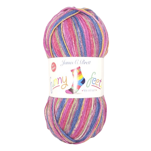 James C Brett - Funny Feetz Sock Yarn