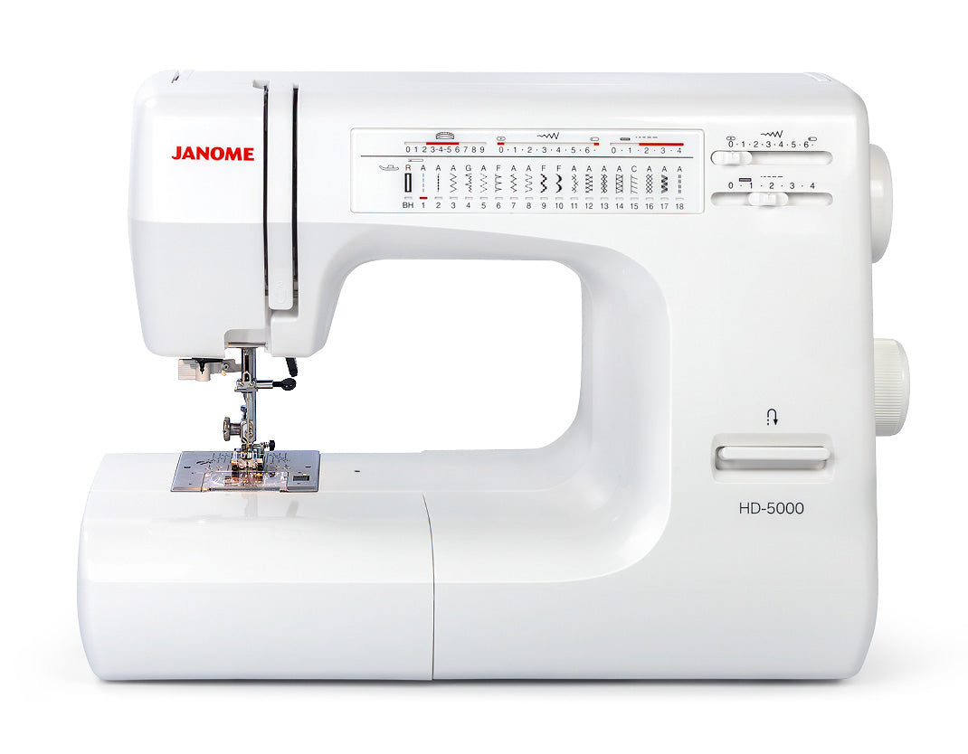 Janome HD 5000-Heavy-Duty Mechanical Sewing Machine #HD-5000