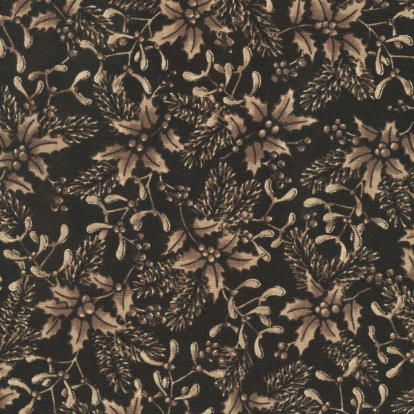 Robert Kaufman - Holiday Flourish - Taupe Colourstory