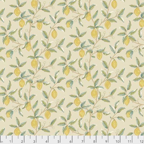 Free Spirit-William Morris-Orkney-Lemon Tree-Linen