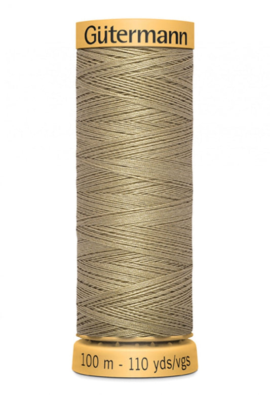 Gütermann-Cotton Thread-100m/110y-Light Brown