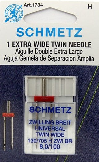 Schmetz - Extra Wide Twin Needle-130/705 H ZWI BR