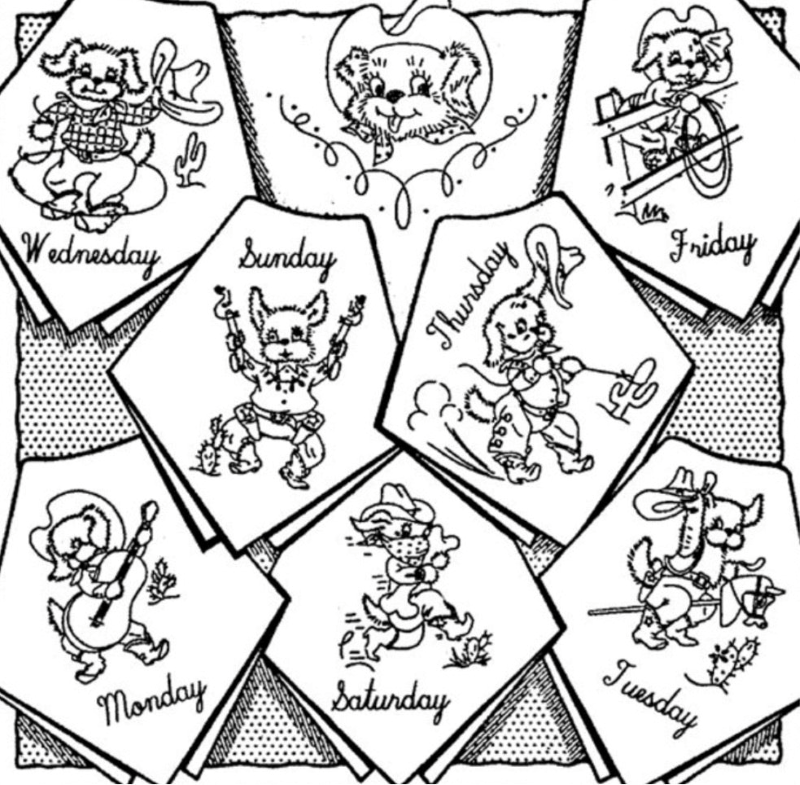 Aunt Martha’s - Iron On Transfers
