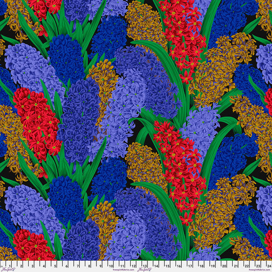 Free Spirit-Kaffe Fassett-Hyacinthus-Dark #PWPJ123.DARK