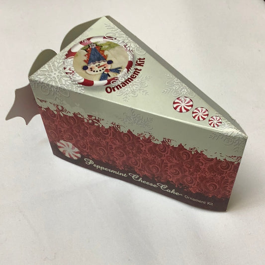 Peppermint Cheese Cake-Ornament Kit #PCC-01