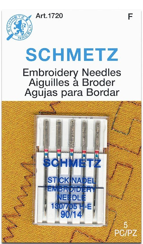 Schmetz - Embroidery Needles - 130/705 H-E