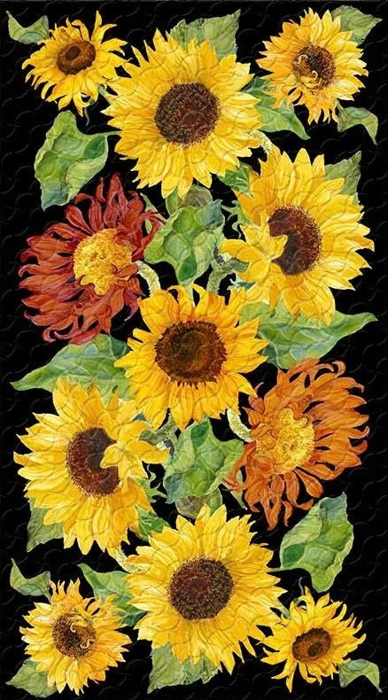 Wilmington Prints-Flowers of the Sun-Panel