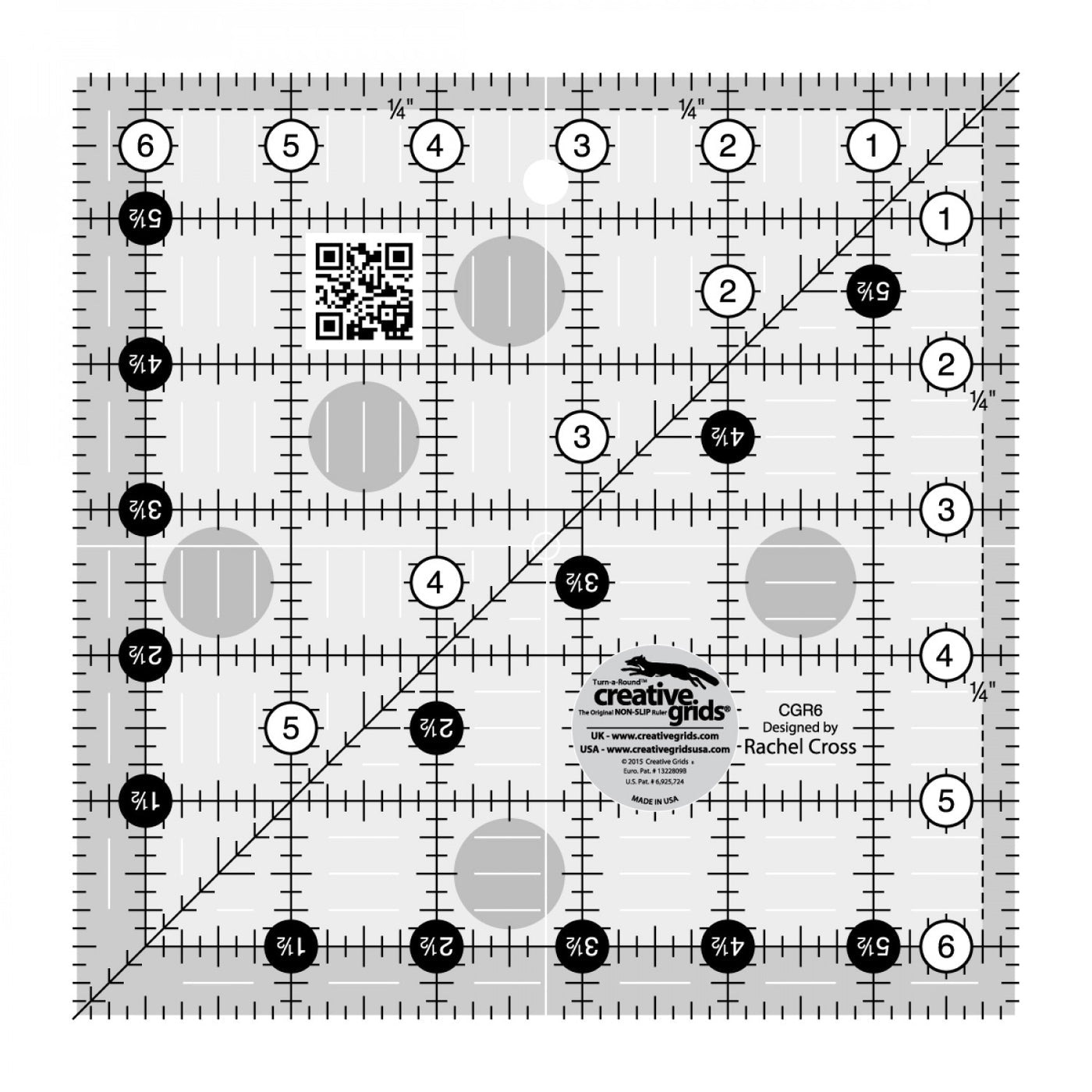 Creative Grids - The Original Non-Slip Ruler