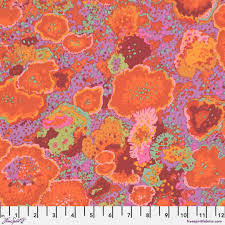 Free Spirit-Kaffe Fassett-Vintage Lichen Rust #PWGP076.RUST
