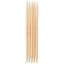 ChiaoGoo-Bamboo Double Point-Natural-8” (20cm)