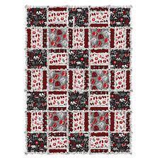 Northcott-Cozy Up-Rag Quilt-Flannel-Pattern #CURQ-01