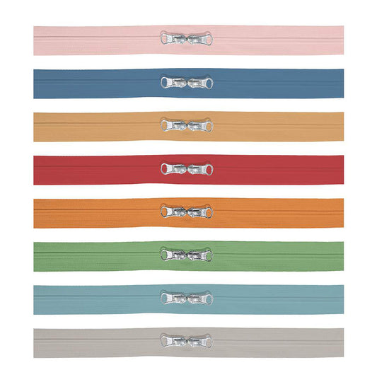 Riley Blake-Happy Zippers 2-8 pack-Multi