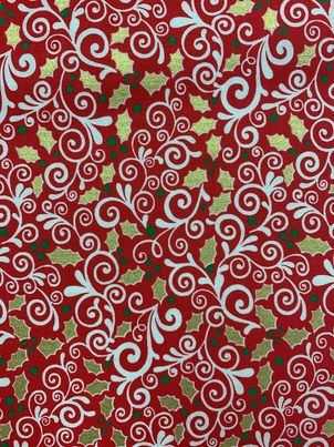 Michael Miller Fabrics-Bric A Brac-Red