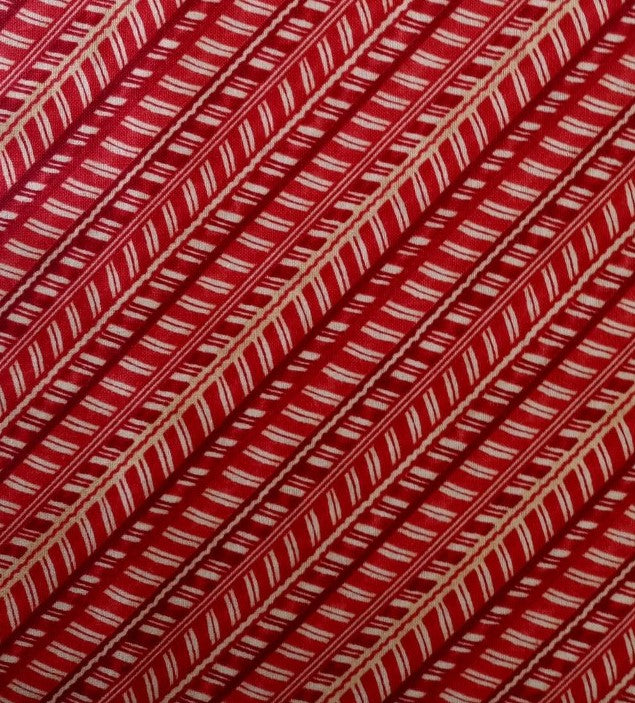 Wilmington Prints-Candy Cane Stripe