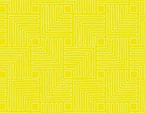 International Textiles-Good Vibes Only-Yellow