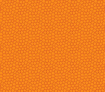 Figo Fabrics-Grow-Bubbles-Orange #90405-56