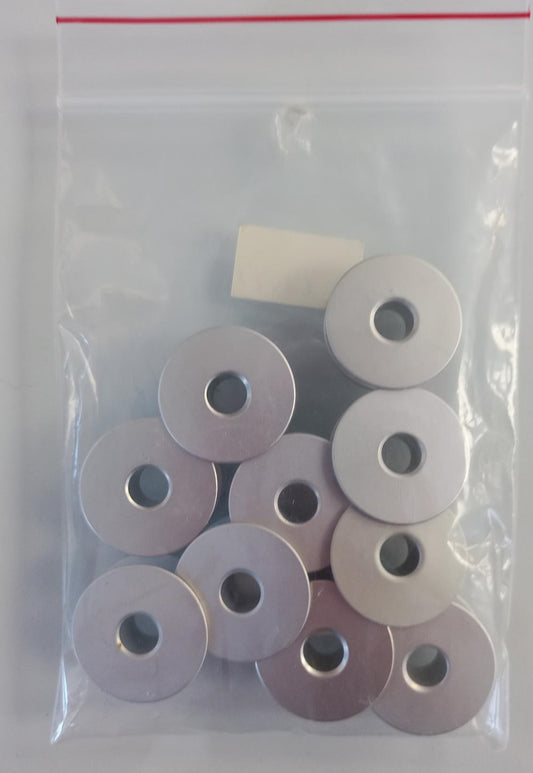 Juki-Plastic Bobbins-Silver (10 Pack) #272152