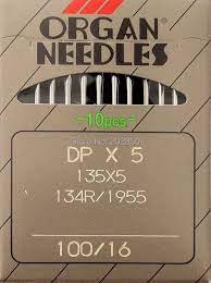 Organ Needles-10 Pack-DPx5-135x5-124R/1955 #03527746167485157211