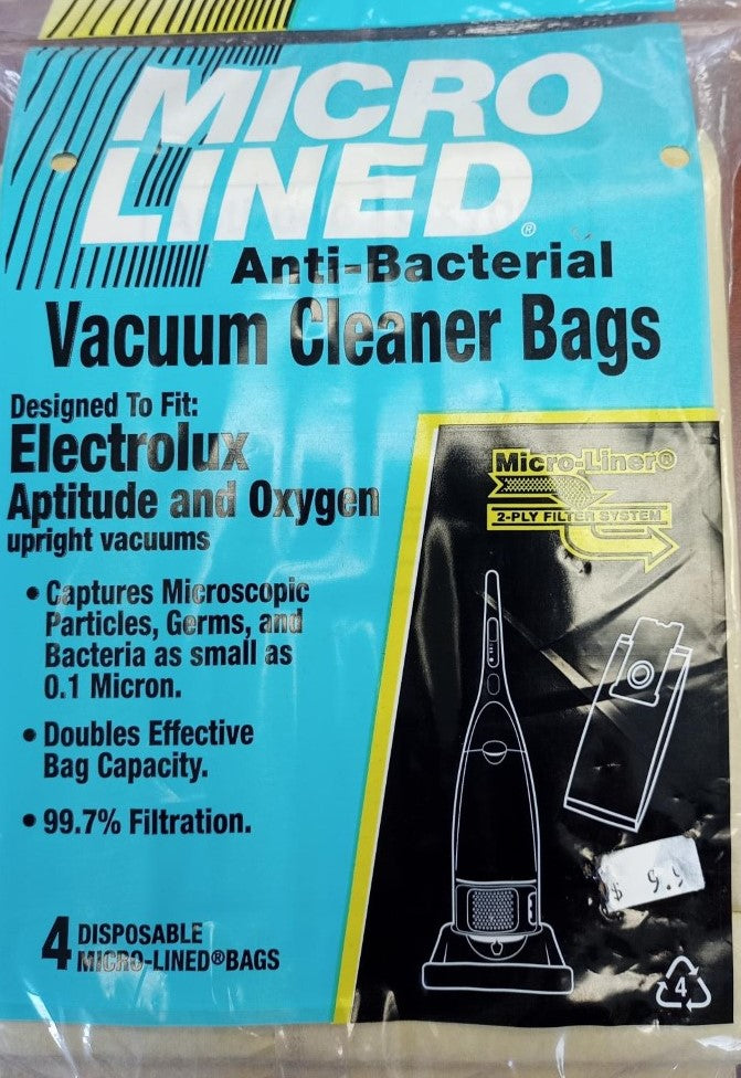 Micro Lined-Anti Bacterial Vacuum Cleaner Bags-4 Pack #67529-NC-1