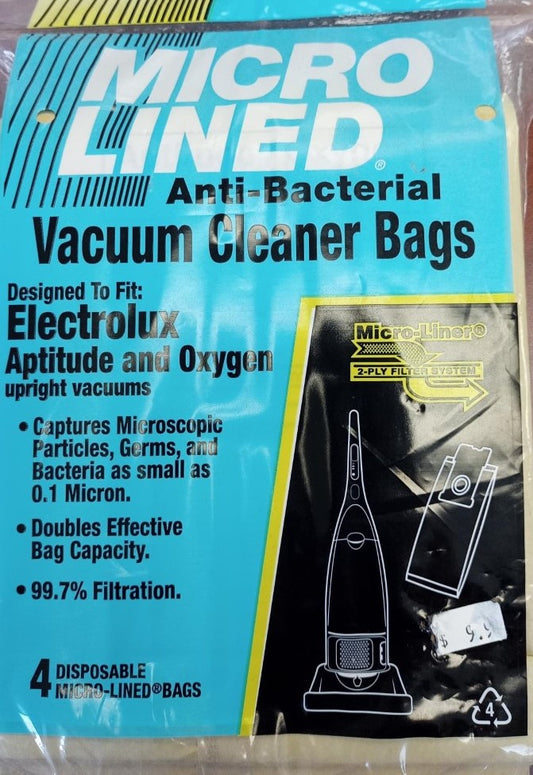 Micro Lined-Anti Bacterial Vacuum Cleaner Bags-4 Pack #67529-NC-1