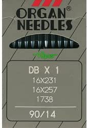 Organ Needles-10 Pack-DB X 1-90/14 #70097846161908167210