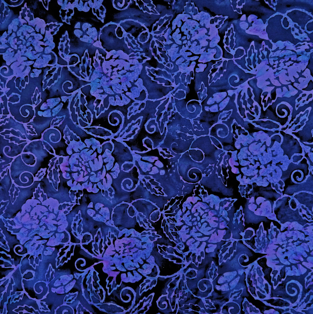 Cador Textiles-Batik-Neutrinos-Blue Squill #NR-1-1372