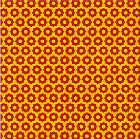 Trend Tex-Traffic Jam-Wheels-Red and Yellow