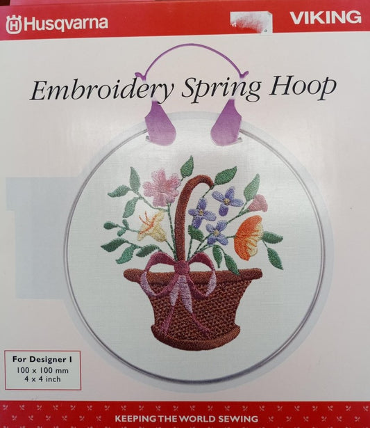 Husqvarna-Viking-Embroidery Spring Hoop