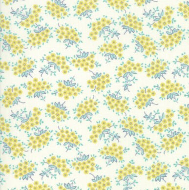 Trend Tex Fabrics-Flour Garden-Feather Sprouts