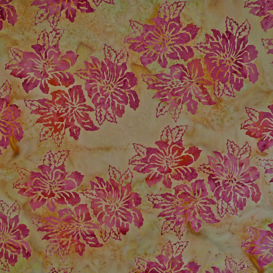 Cador Textiles - Batik - Pink Quest - Cymbidium