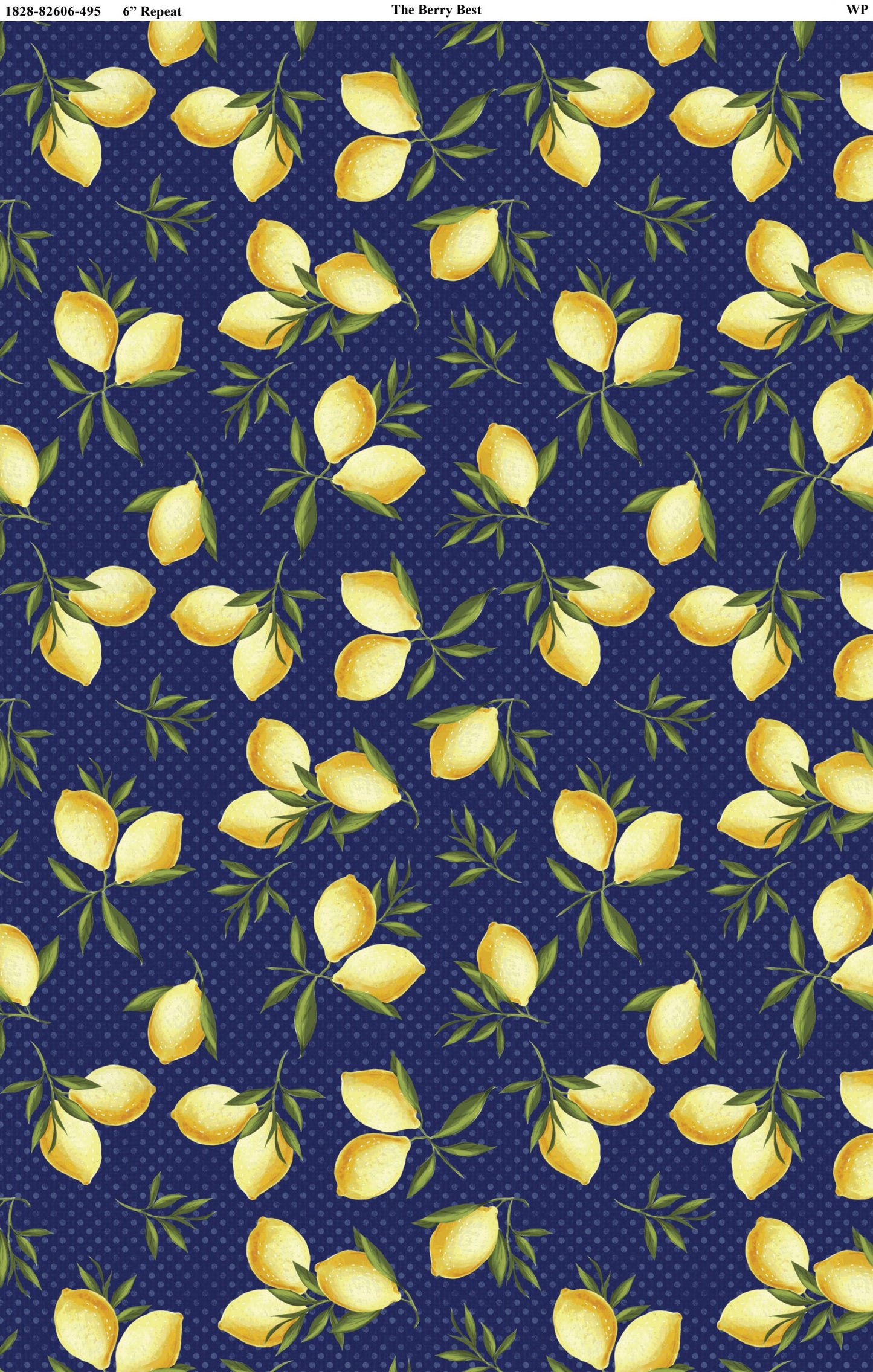 Cador Textiles-The Berry Best-Lemons #1828-82606-495