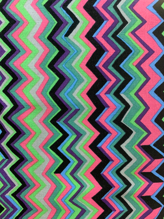 Free Spirit-Kaffe Fassett-Zig Zag-Agate #PWBM043-AGATE