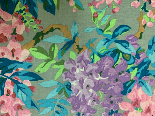 Free Spirit-Kaffe Fassett-Wisteria-Grey #PWPJ102-GREY