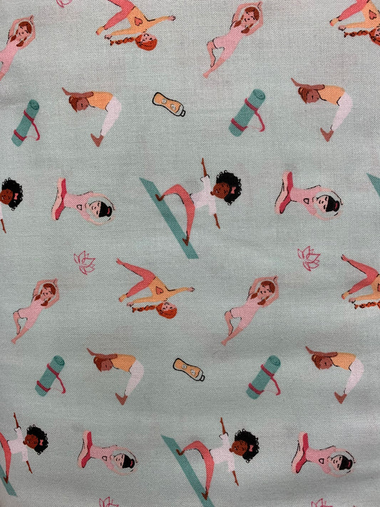 Camelot Fabrics-Yoga Girls