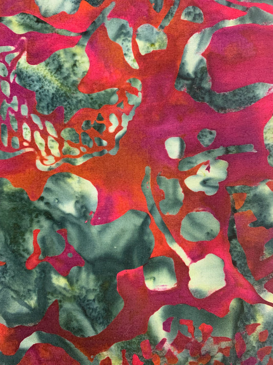 Trend Tex Fabrics-Bali Handpaints-Cardinal