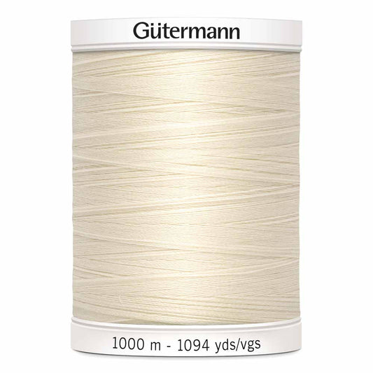 Gütermann-Polyester Thread-1000m/1094y-Eggshell #22