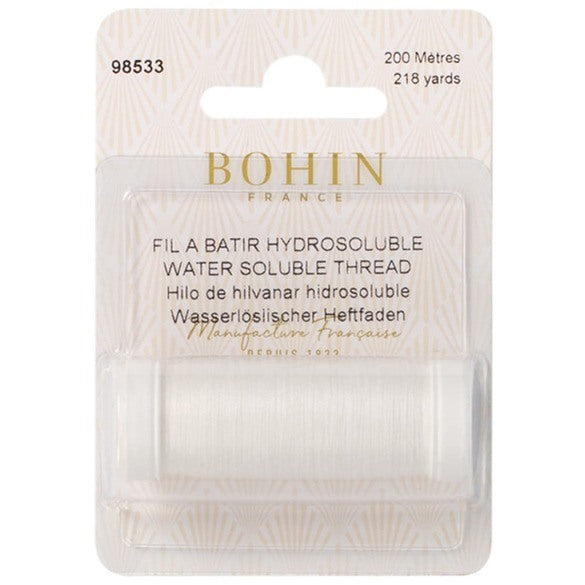 Bohin France-Water Soluble Thread-200m/218y