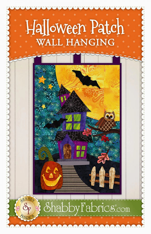 Shabby Fabrics-Halloween Patch-Wall Hanging Pattern #SF49856