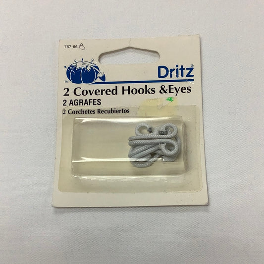 Dritz - 2 Covered Hooks & Eyes